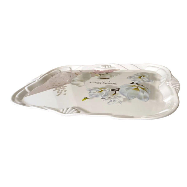 High Quality Marble Pattern Rectangular Melamine Serving Tray 51*36 cm