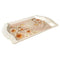 High Quality Marble Pattern Rectangular Melamine Serving Tray 46*29 cm