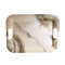 High Quality Marble Pattern Rectangular Melamine Serving Tray 43*31 cm