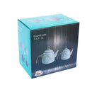 Mix Color Abstract Design Enamel Double Tea Pot Set ** 2.2+1L