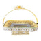 Gold Metal Craft Fruit and Candy Basket