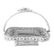 Silver Metal Craft Fruit and Candy Basket