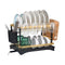 Gold Metal Dish Rack Cutlery Holder 41*27.5*27 cm