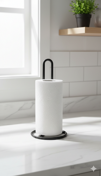 Metal Paper Towel Holder 14*14*34.5 cm