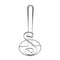 Silver Metal Paper Napkin Holder 15*15*28 cm
