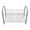 Silver Metal Dish Rack Cutlery Holder 55*24*41 cm