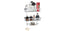 Iron Shower Caddy 30*12.5*54 cm