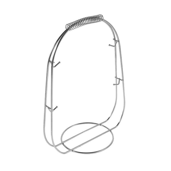 Silver Metal Multi Layer Swing Fruit Basket 29*23*38 cm