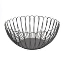 Black Metal Fruit Basket 25*10 cm