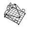 Black Metal Napkin Holder Serviette Dispenser 18*11 cm