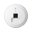 Minimalist Design Light Grey Round Analog Wall Clock 33 cm