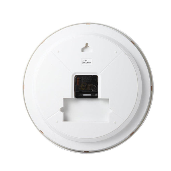 Minimalist Design Light Grey Round Analog Wall Clock 33 cm