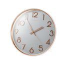Minimalist Design Light Grey Round Analog Wall Clock 33 cm