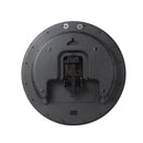 Decorative Black Round Analog Wall Clock with Pendulum 35*76 cm
