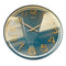Minimalist Design Green Round Analog Wall Clock 40 cm