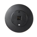 Minimalist Design Black Round Analog Wall Clock 46 cm