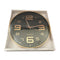Minimalist Design Black Round Analog Wall Clock 40 cm