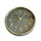 Minimalist Design Grey Round Analog Wall Clock 31 cm