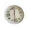 Minimalist Design White Round Analog Wall Clock 30*30 cm