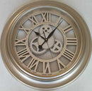 Antique Analog Vintage Craft Wall Clock 61*61 cm