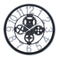 Antique Analog Vintage Craft Mechanical Round Wall Clock 50*50 cm