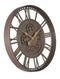 Antique Analog Vintage Craft Mechanical Round Wall Clock 50*50 cm