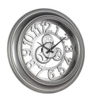 Antique Analog Vintage Craft Mechanical Round Wall Clock 50*50 cm