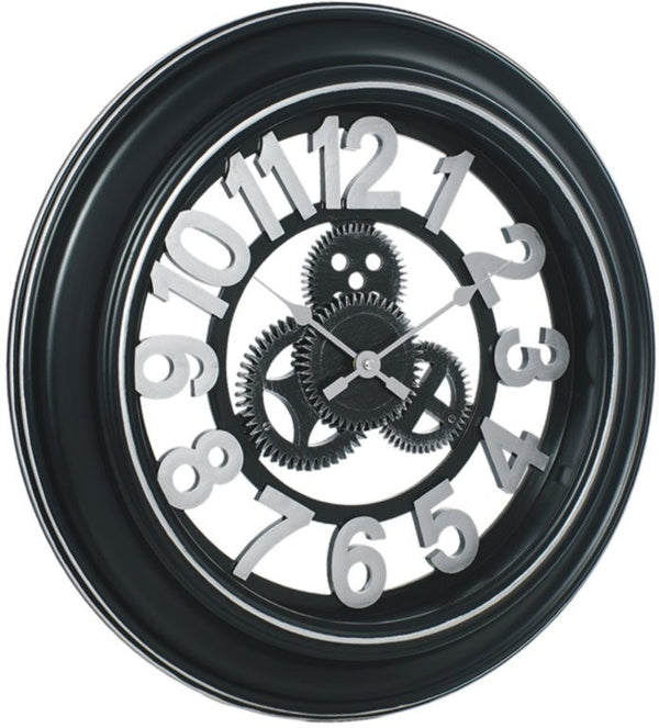 Antique Analog Vintage Craft Mechanical Round Wall Clock 50*50 cm