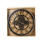 Antique Analog Vintage Craft Mechanical Round Wall Clock 40*40 cm