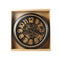 Antique Analog Vintage Craft Mechanical Round Wall Clock 40*40 cm