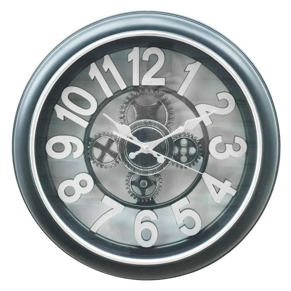 Antique Analog Vintage Craft Mechanical Round Wall Clock 40*40 cm