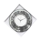 Decorative Round Shape Black Glitter Design Analog Deco Wall Clock  40 cm