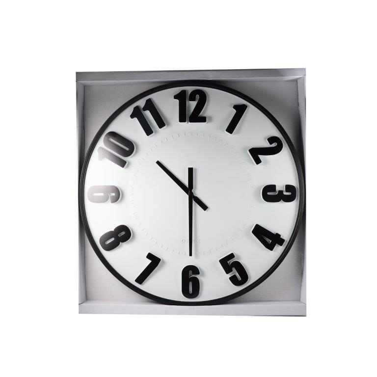Antique Analog Simplistic Design Wall Clock 75 cm