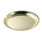 Gold Plated Stainless Steel Round Serving Tray 30 cm