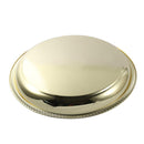 Gold Plated Stainless Steel Round Serving Tray 40 cm