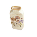 Home Decor Table Top Abstract Print Ceramic Vase Set of 3 Pcs 16*16/12*25/21.5 cm