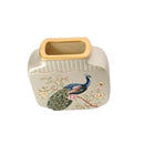 Home Decor Table Top Abstract Print Ceramic Vase Set of 3 Pcs 16*16/12*25/21.5 cm