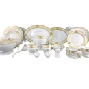 Royal Floral Pattern Ceramic Dinnerware Dinner Set of 72 Pcs