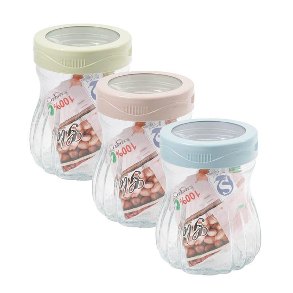 Multipurpose Airtight Glass Storage Jar 9.5*12 cm