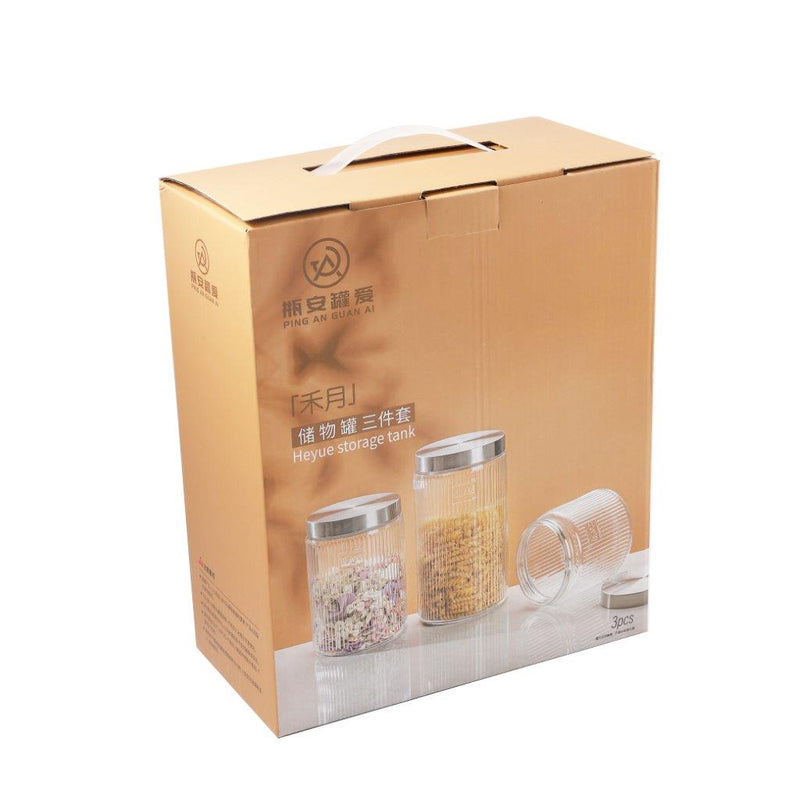 MultipurposeAirtight Glass Storage Jar 900 ml