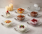 Glass Serving Bowl and Saucer Set of 12 Pcs 10.5*5.2/15 cm