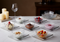 Glass Serving Bowl and Saucer Set of 12 Pcs 10.5*5.2/15 cm