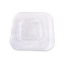 Crystal Cut Glass Appetizer Dish Dessert Plate Set of 7 Pcs 15*26.5 cm
