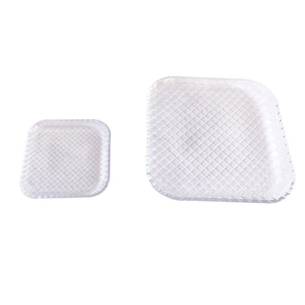 Crystal Cut Glass Appetizer Dish Dessert Plate Set of 7 Pcs 15*26.5 cm