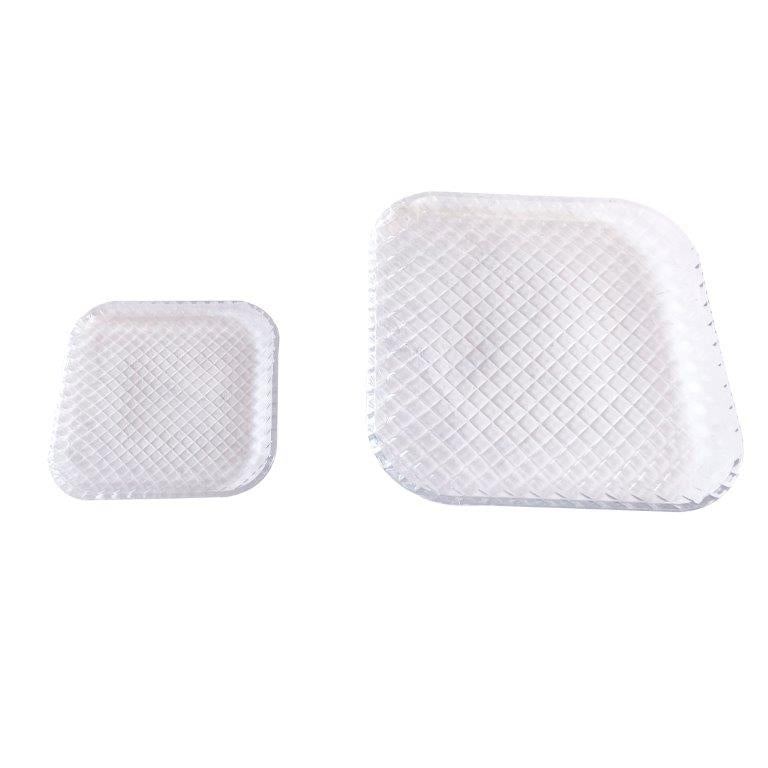 Crystal Cut Glass Appetizer Dish Dessert Plate Set of 7 Pcs 15*26.5 cm