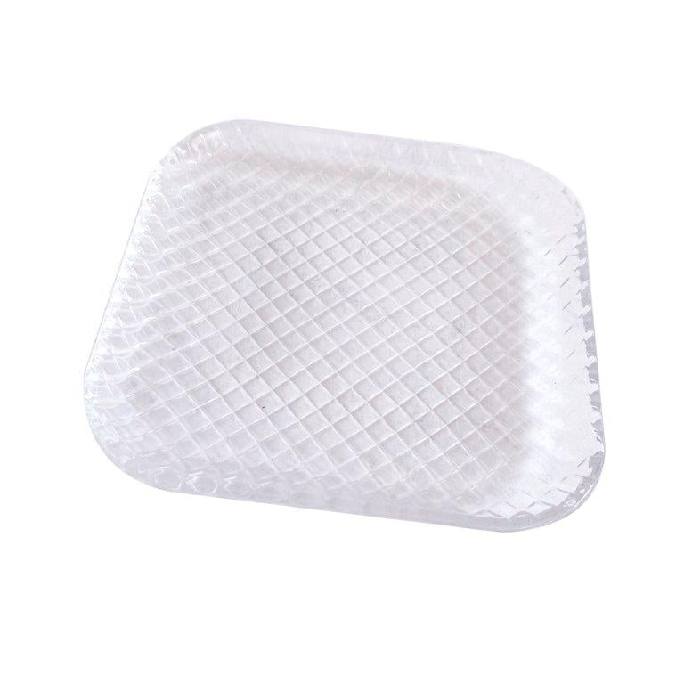Crystal Cut Glass Appetizer Dish Dessert Plate Set of 7 Pcs 15*26.5 cm