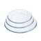 Heat Resistant Round Glass Baking Dish Set of 3 Pcs 4/3/2.4L