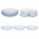 Round Glass Baking Dish Set of 3 Pcs 2.4/1.6/0.7L