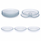 Round Glass Baking Dish Set of 3 Pcs 2.4/1.6/0.7L