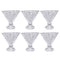 Glass Ice Cream and Dessert Bowl Set of 6 Pcs 12*12 cm